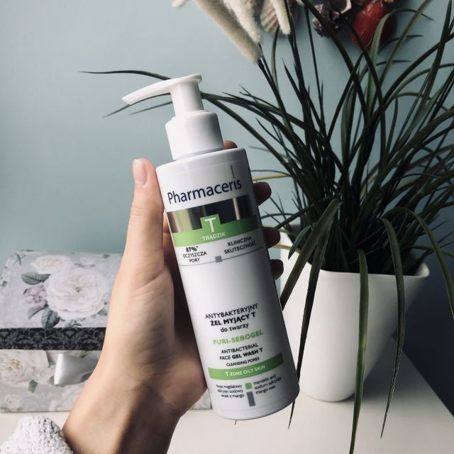 Pharmaceris T, Trądzik, Żel do mycia twarzy, Antybakteryjny