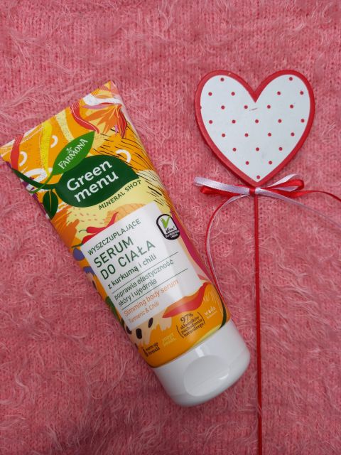Farmona Green Menu, Serum do ciała, Wyszczuplające, Kurkuma i chili 