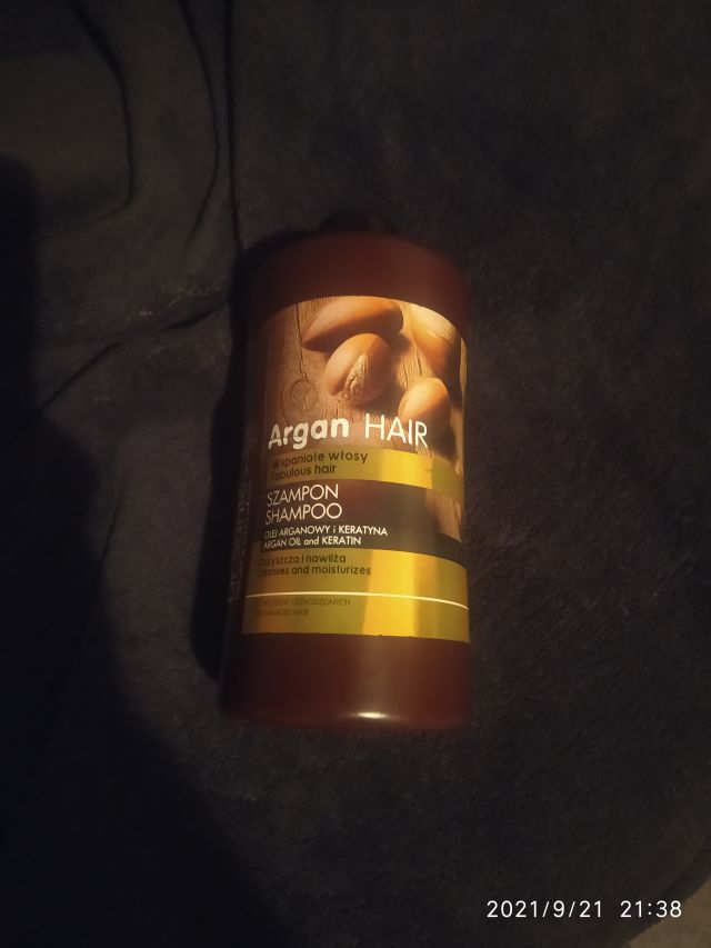 Dr. Santé Argan Hair, Szampon do włosów, Olej arganowy i keratyna, Włosy uszkodzone
