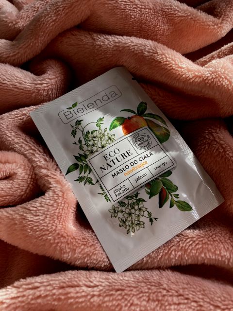 Bielenda Eco Nature, Masło do ciała, Nawilżające, Śliwka kakadu, jaśmin, mango