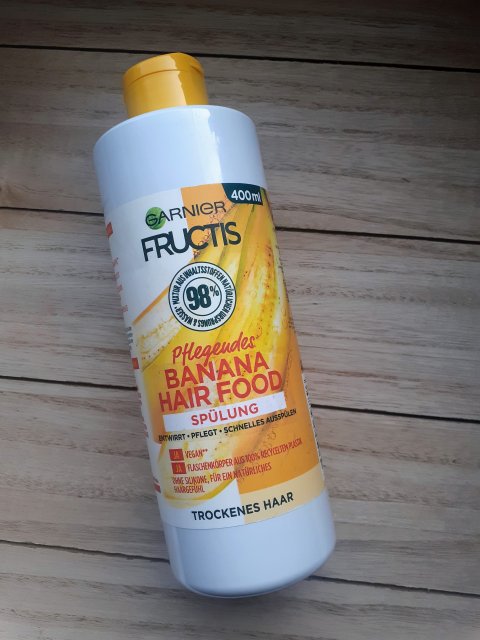 Garnier Fructis, Hair Food, Odżywka do włosów, Banan