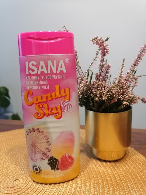 Isana Żel pod prysznic, Candy Sky