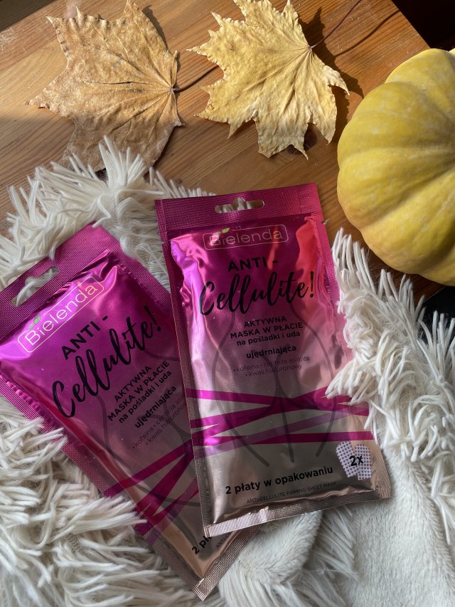 Bielenda Anti-Cellulite!, Maska w płacie na pośladki i uda, Aktywna, Ujedrniająca