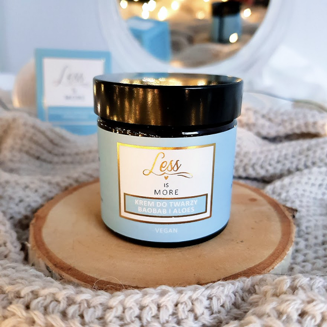 Krem do twarzy, Baobab i Aloes, Less is More