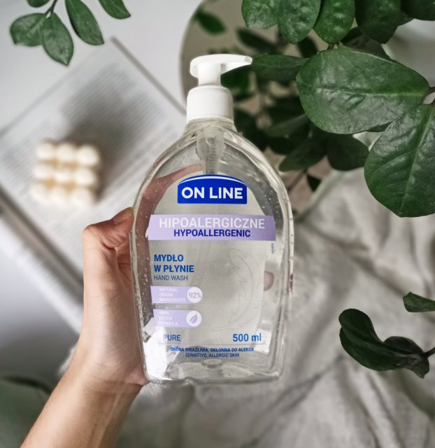 On Line Mydło w płynie, Hipoalergiczne 