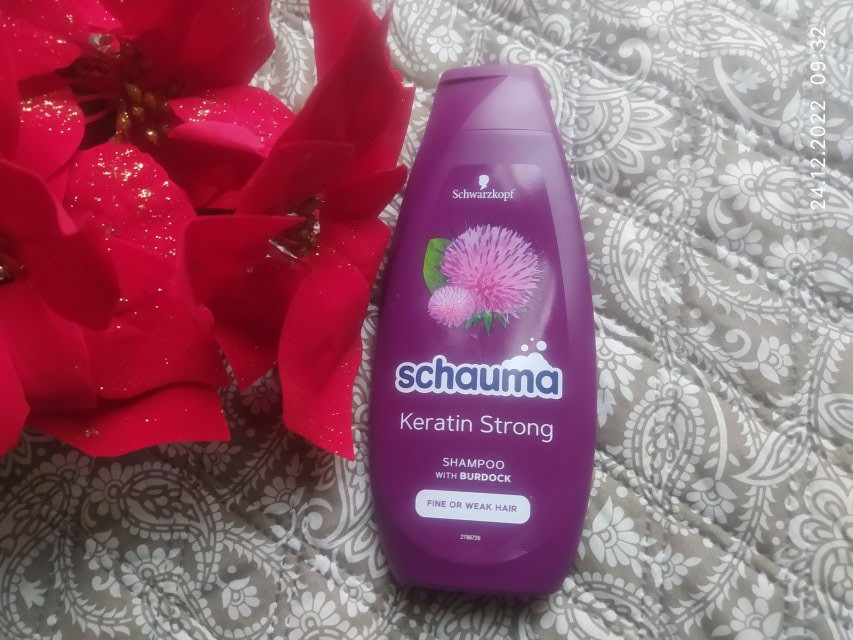 Schwarzkopf Schauma, Szampon do włosów, Keratin Strong, Odbudowujący