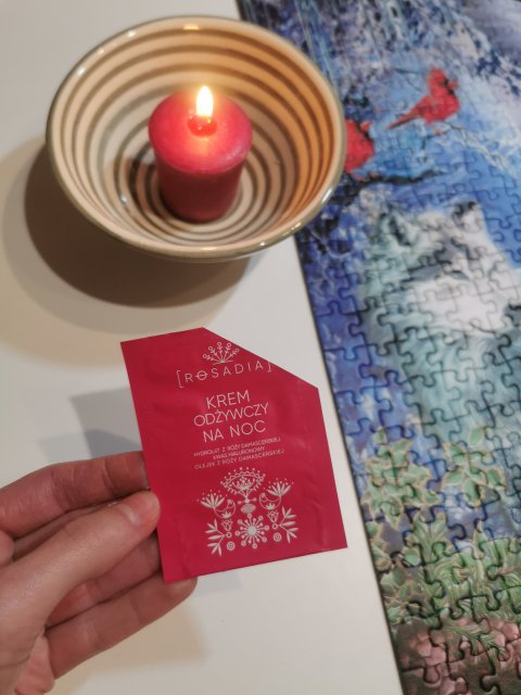 Sylveco Rosadia, Krem do twarzy, Odżywczy, Na noc, Hydrolat z róży demasceńskiej, kwas hialuronowy, olejek z róży demasceńskiej