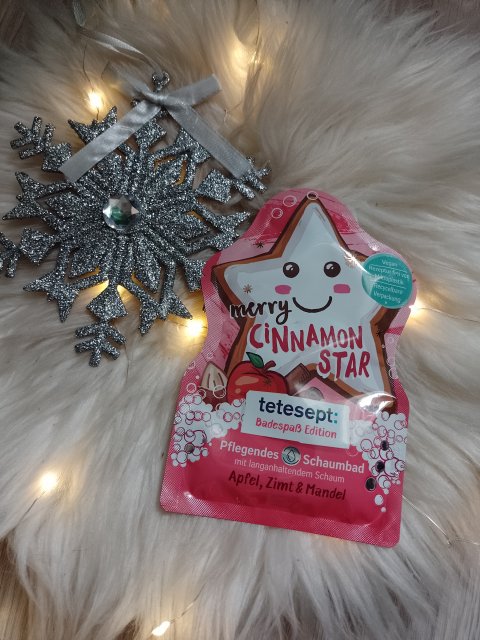 Tetesept Płyn do kąpieli, Merry Cinnamon Star