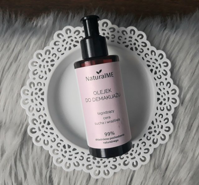 NaturalME Olejek do demakijażu, Łagodzący, Cera sucha i wrażliwa 