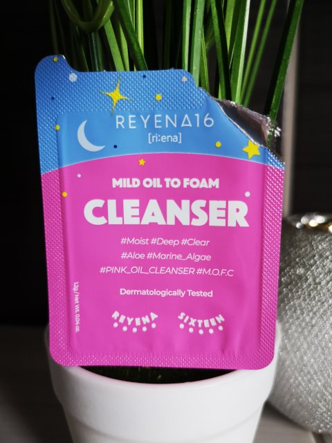 REYENA16 Olejek do mycia twarzy, Mild Oil To Foam Cleanser, Nawilżająco-odżywczy