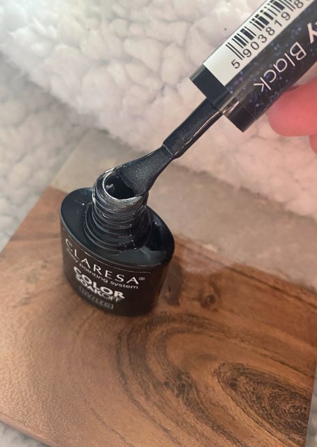 Claresa Lakier hybrydowy, Galaxy Black