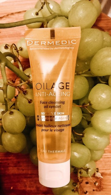Dermedic Oilage, Anti-Ageing, Olejowy syndet do mycia twarzy