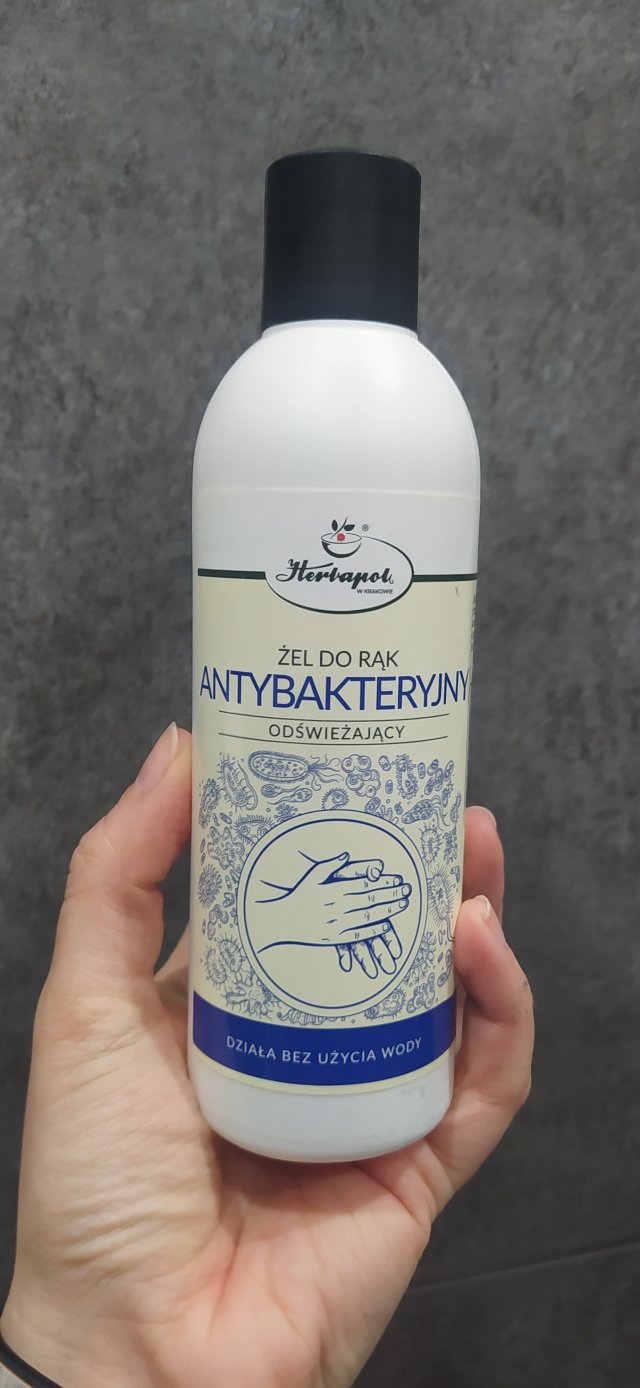 Herbapol Kraków Żel do rąk, Antybakteryjny, Odświeżający
