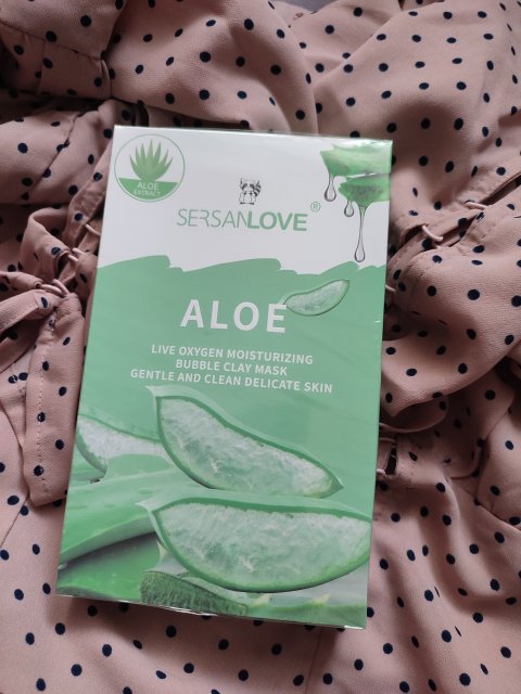 Sersanlove Maska do twarzy w płacie, Aloe Vera, Nawilżająca
