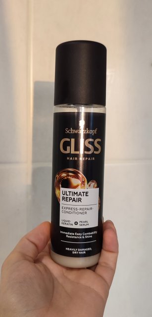 Schwarzkopf Gliss Kur, Ultimate Repair, Błyskawiczna kuracja dla włosów bardzo zniszczonych i suchych