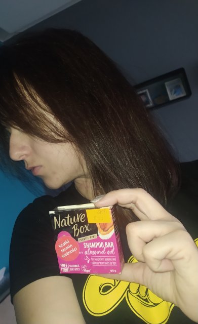 Nature Box Szampon do włosów w kostce, Almond Oil