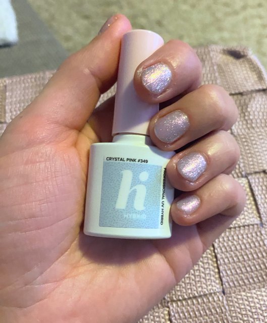 HiHybrid Lakier hybrydowy, nr 349 Crystal Pink