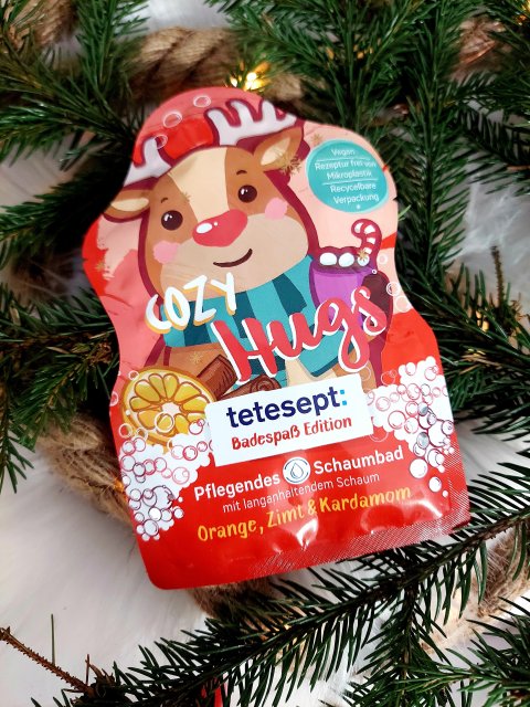 Tetesept Płyn do kąpieli, Cozy Hugs, Orange, Zimt & Kardamon 