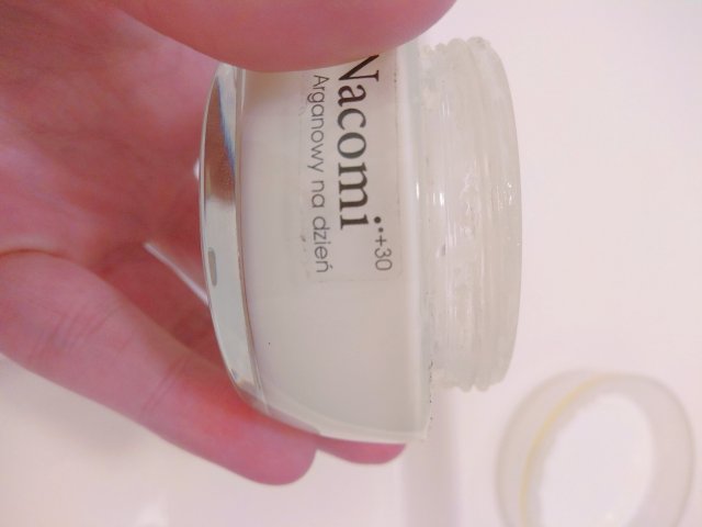 Nacomi Krem do twarzy, Arganowy 30+, Na dzień