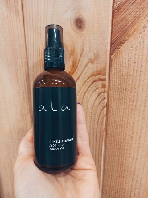 ala natural beauty Emulsja do mycia twarzy, Gentle Cleanser, Aloe Vera, Argan Oil