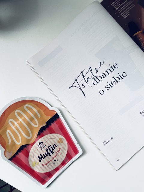 Dr. Mola Maska do twarzy w płacie, Gingerbread Muffin, Oczyszczająco-nawilżająca