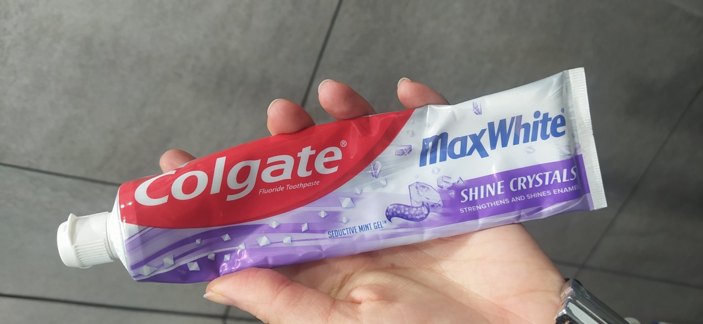 Colgate Pasta do zębów, Max White, Shine Crystals