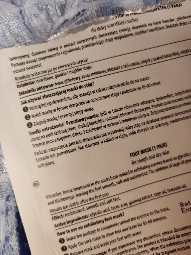 Footsteps Skarpety złuszczające, For Silky Soft Feet in one Treatment 