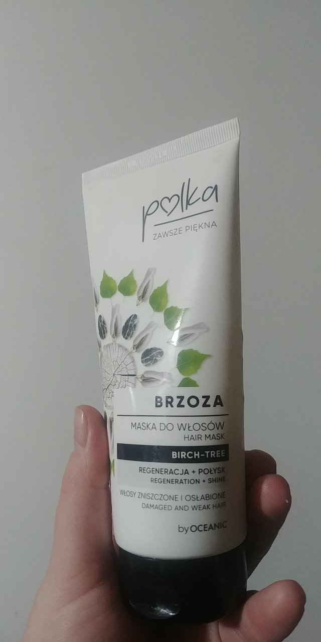 Polka Maska do włosów, Brzoza
