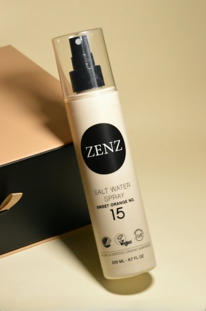 ZENZ Organic Spray do włosów, Salt Water Spray, Sweet Orange No.15