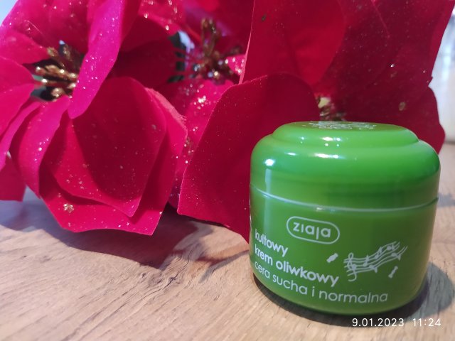 Ziaja Kultowy krem oliwkowy, Cera sucha i normalna