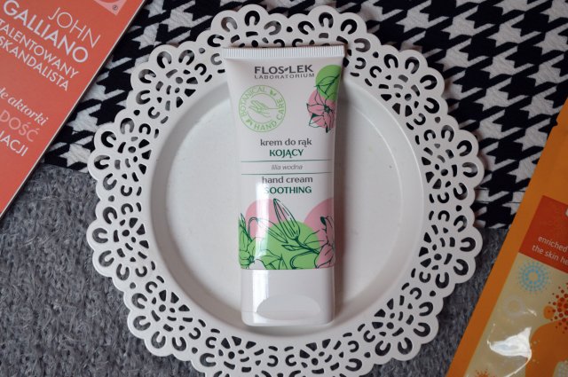 FlosLek Krem do rąk, Kojący, Lilia wodna