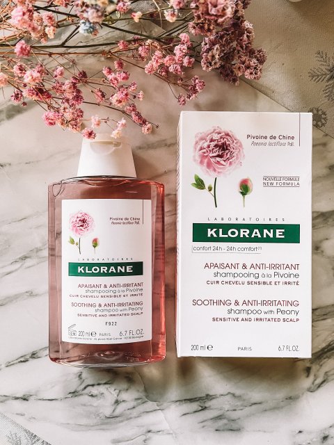 Klorane Serum do skóry głowy, Łagodząco kojące, Wyciąg z piwonii