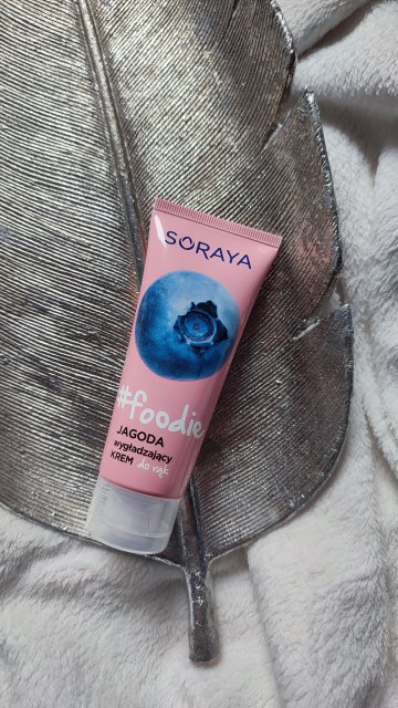 Soraya #foodie, Krem do rąk, Wygładzający, Jagoda
