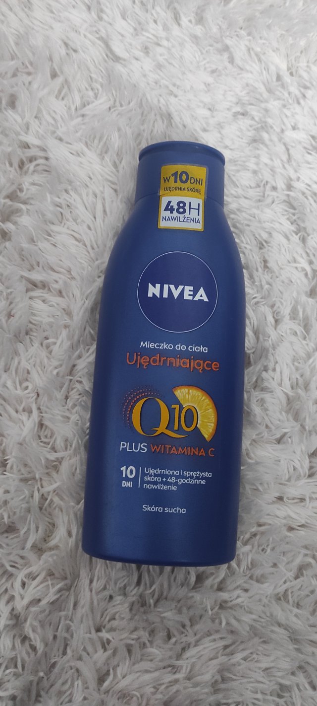 Nivea Mleczko do ciała, Ujędrniające, Q10 + wit. C, Skóra sucha