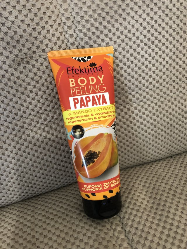 Efektima Peeling do ciała, Papaya & Mango, Euforia zmysłów