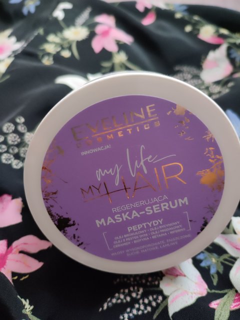 Eveline My Life My Hair, Maska-serum do włosów, Regenerująca, Peptydy