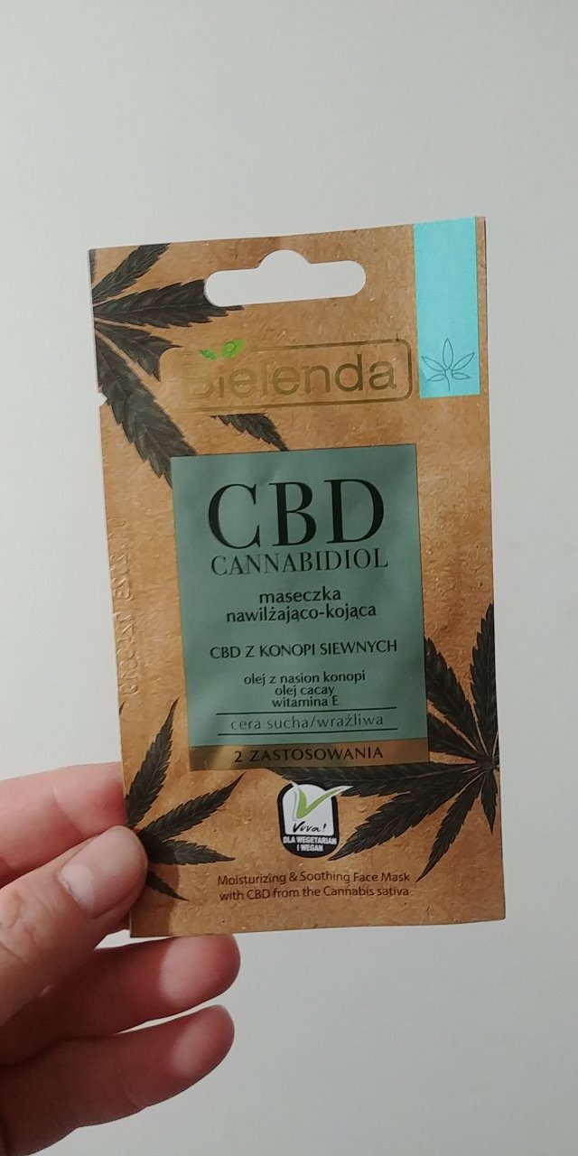 Bielenda cbd maseczka nawilżajaco kojaca