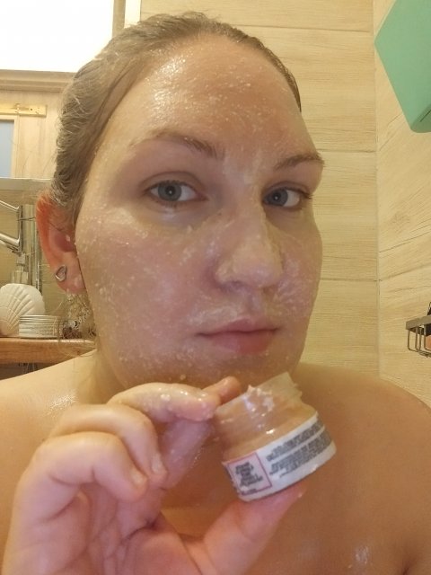 Maska arbuz truskawkami 