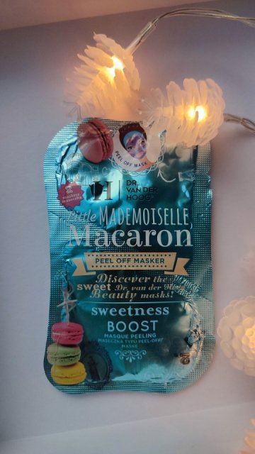Dr. Van Der Hoog Maseczka do twarzy, Little Mademoiselle Macaron, Sweetness Boost