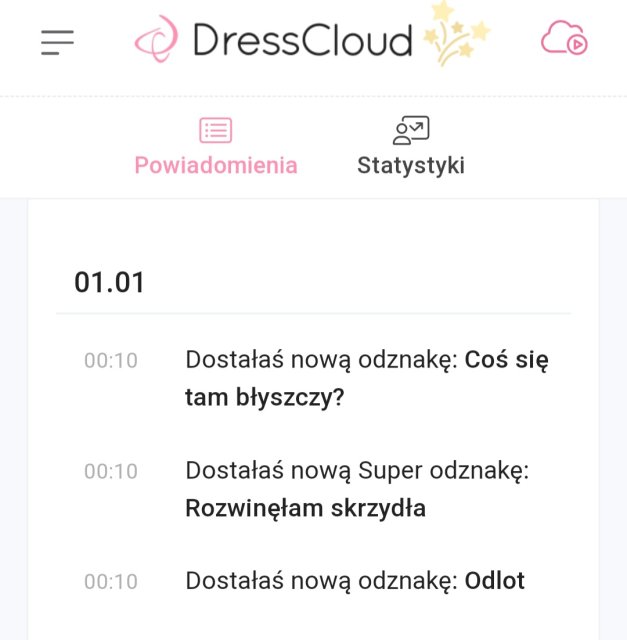 Odznaki DC lista