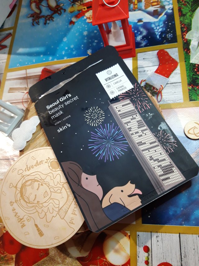 SKIN 79 Maska do twarzy w płacie, Seoul Girl's beauty secret mask, Vital Care