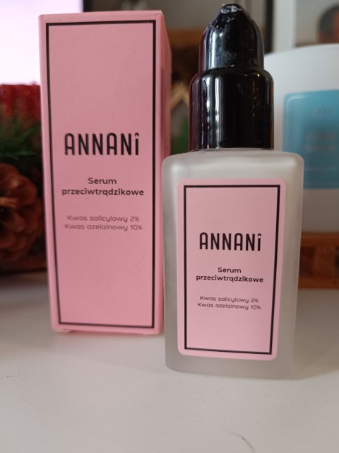 Annani Serum przeciwtrądzikowe, kwas salicylowy 2% i kwas azelainowym 10%