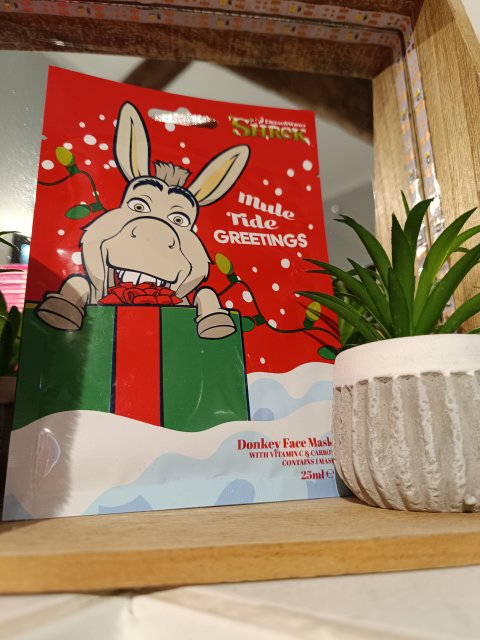 Dream Works Animation Mule Tide Greetings Donkey Face Maks Osioł 