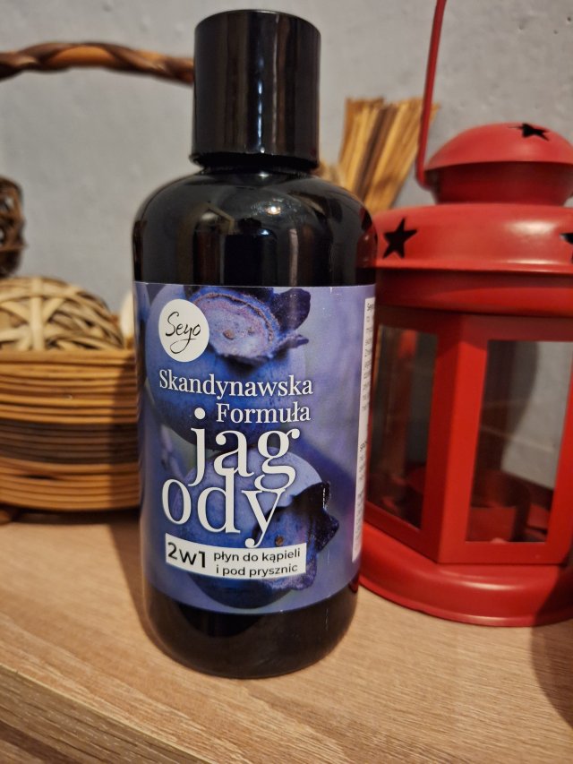 Seyo Płyn do kąpieli i pod prysznic, 2w1, Skandynawska Formuła, Dzikie Jagody