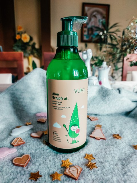 Yumi Żel pod prysznic, Aloes + Grejpfrut 