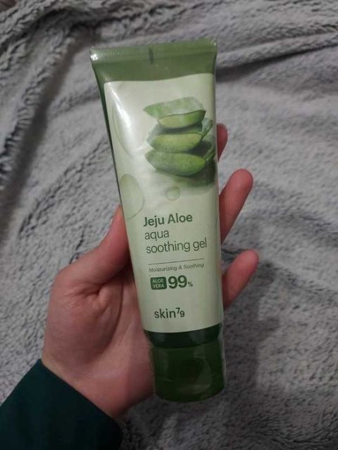 SKIN 79 Jeju Aloe, Aqua Soothing Gel, Żel aloesowy, Łagodzący