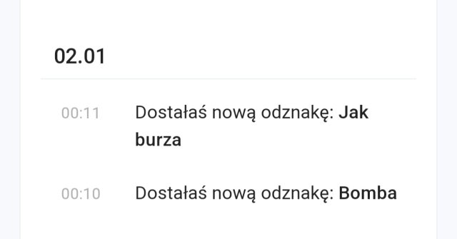 Odznaki DC lista