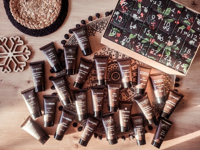 Kosmetyki z kalendarza Sylveco 