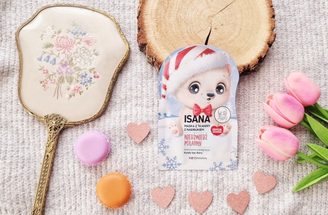 Isana Maska do twarzy w płacie, Niedźwiedź Polarny