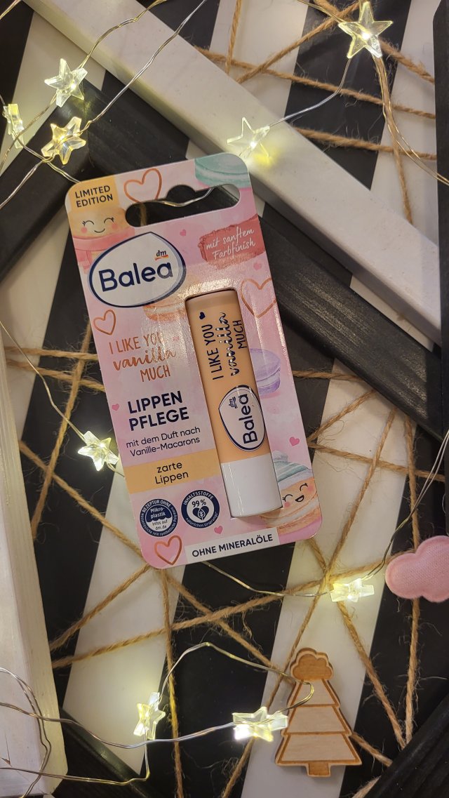 Balea Pomadka ochronna do ust, I Like You Vanilla Much